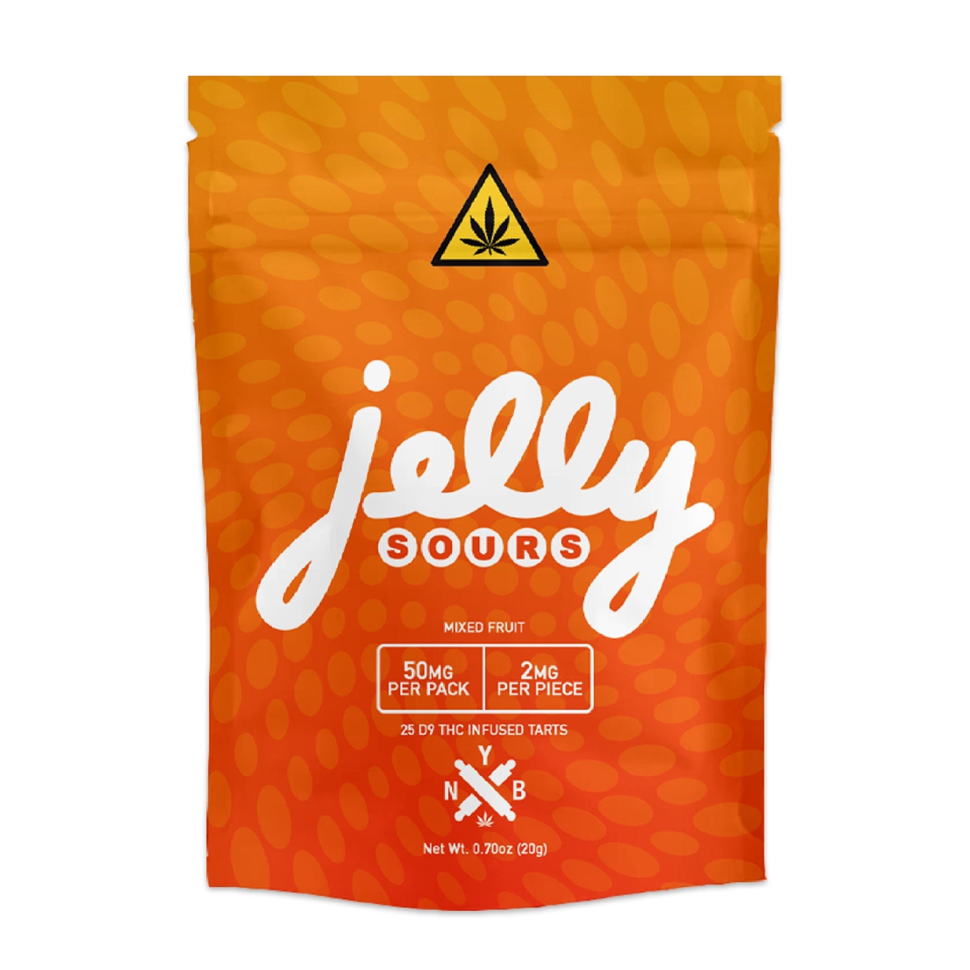 Jelly Delta 9 Sour Tarts  - 50mg