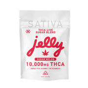 Jelly Sugar Blend THC Gummies - 10,000mg Sugar Melon (S)