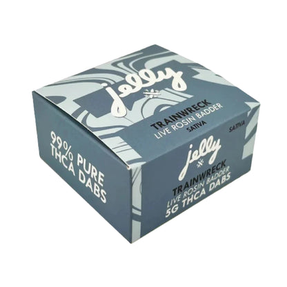 Jelly THC-A Live Rosin Badder - 5000mg Trainwreck (S)
