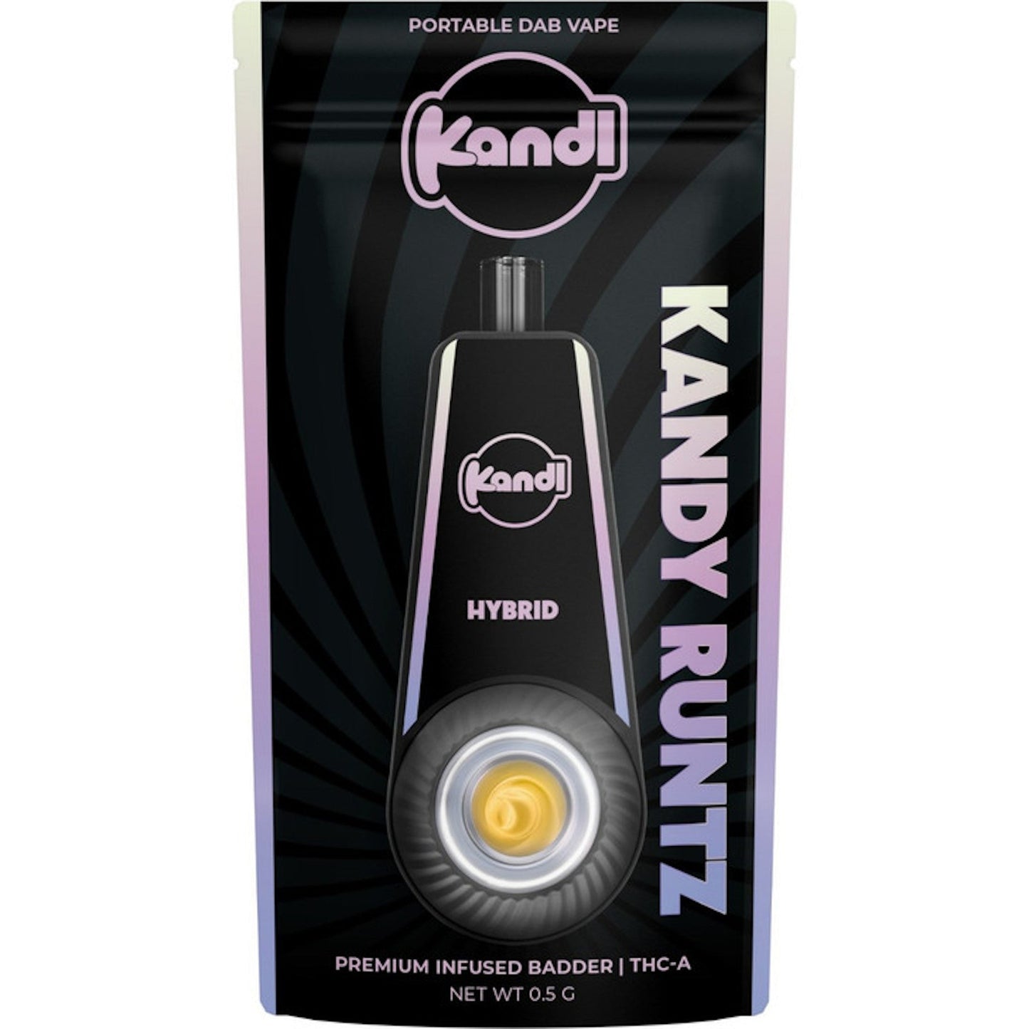 Kandl Premium Infused Badder Dab Pen - 500mg Kandy Runtz (H)