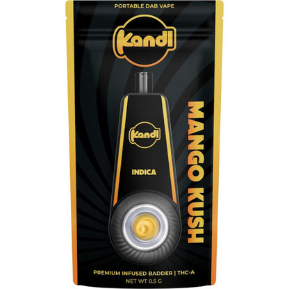 Kandl Premium Infused Badder Dab Pen - 750mg Mango Kush (I)