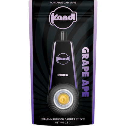 Kandl Premium Infused Badder Dab Pen - 750mg Grape Ape (I)