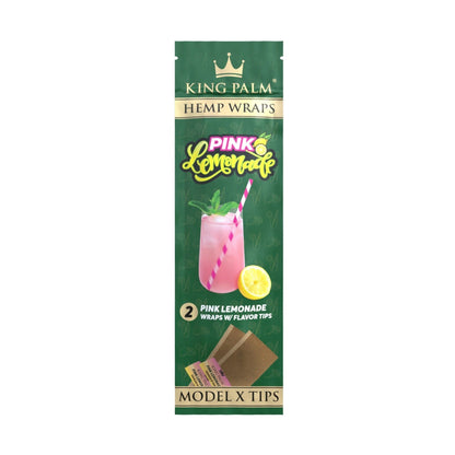 King Palm Wraps Hemp Pink Lemonade