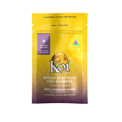 Koi CBD Berry Lemonade Anytime Gummies - 60mg