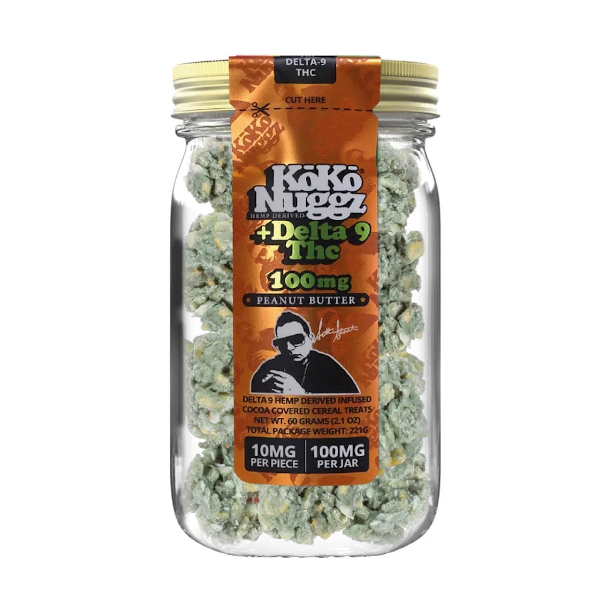 Koko Nuggz Delta 9 Cereal Treats - 100mg - Everything 420