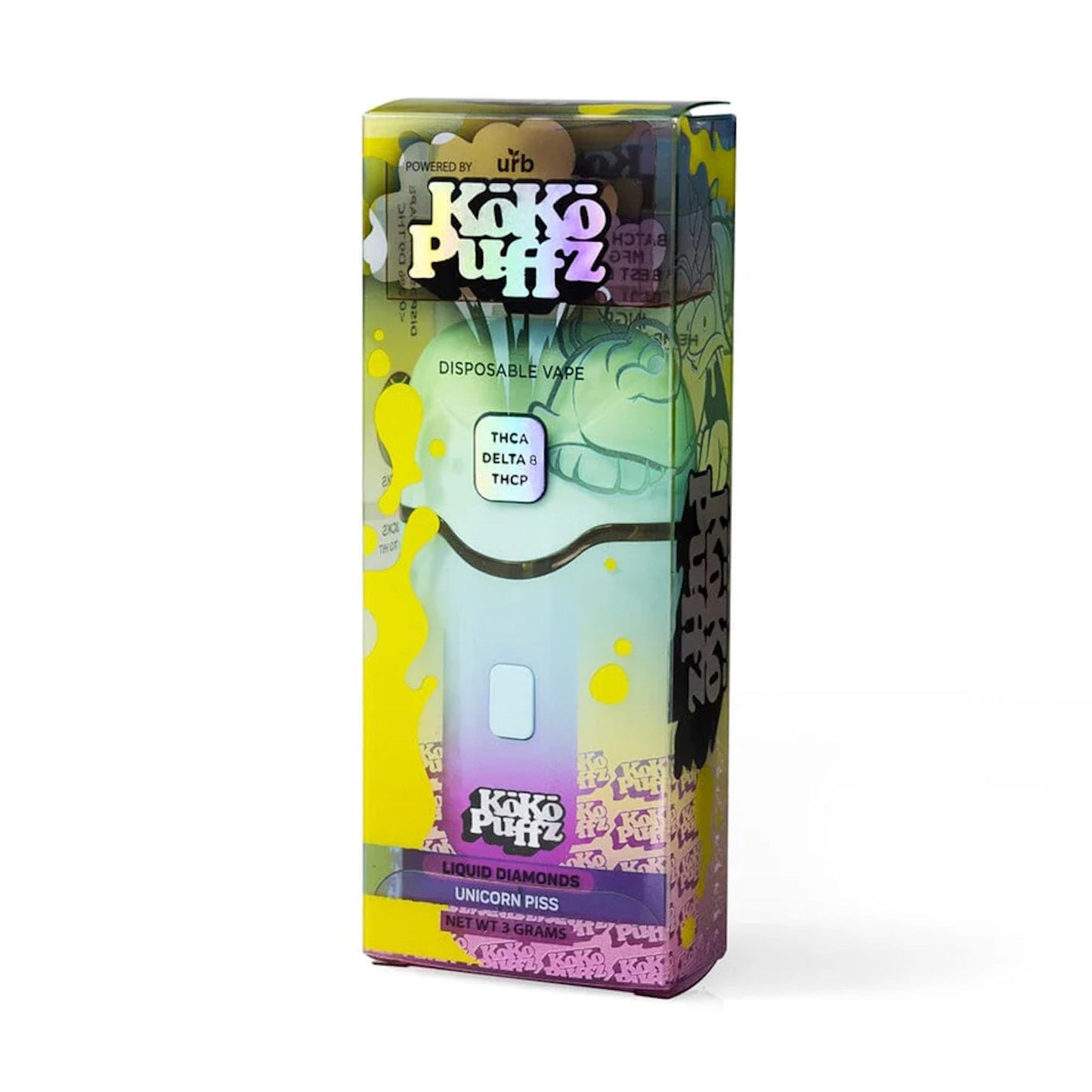 Koko Puffz Delta 8 + THC-A Vaporizer - 3000mg