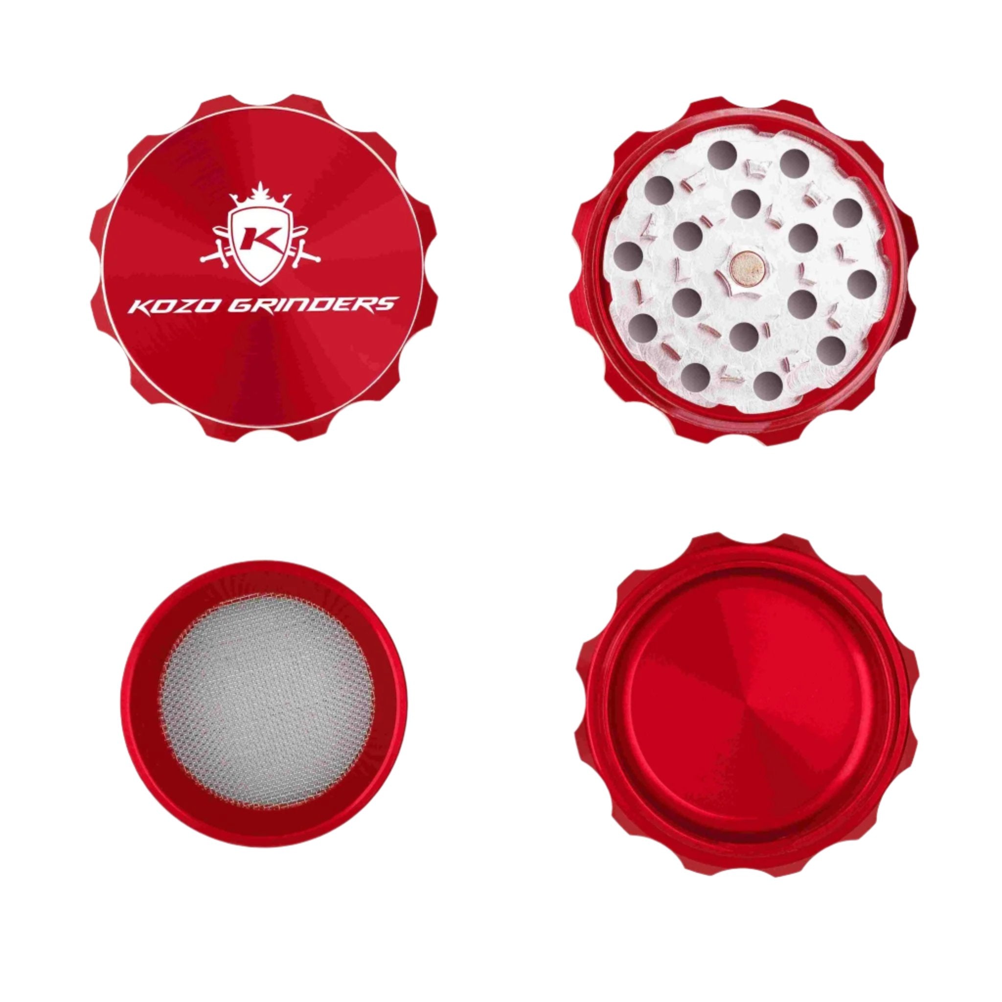 Kozo 4 Piece Grinder - 2in - Everything 420