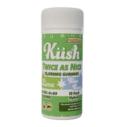 Kush Twice As Nice Double Stack THC Gummies - 10,000mg Lime / Blue Razz