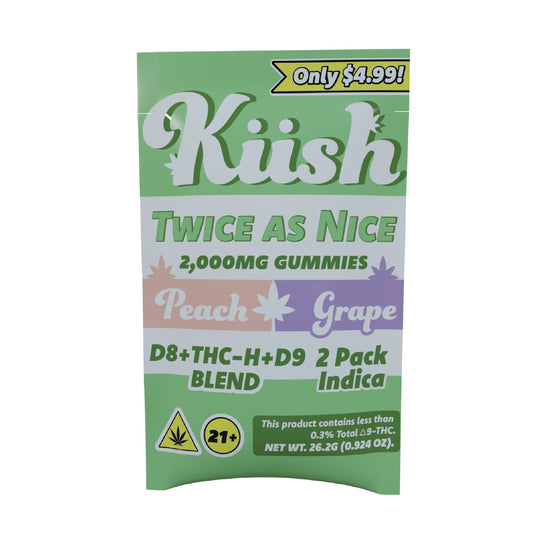 Kush Twice As Nice Double Stack THC Gummies - 2,000mg