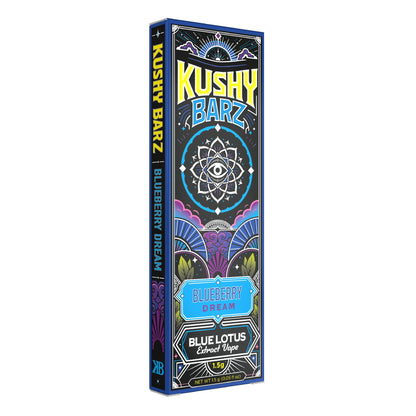 Kushy Barz High Potency Blue Lotus Extract Device - 1500mg Blueberry Dream