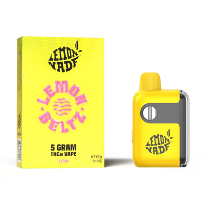 LemonNade THCa Blend Vaporizer - 5000mg Lemon Beltz (S)