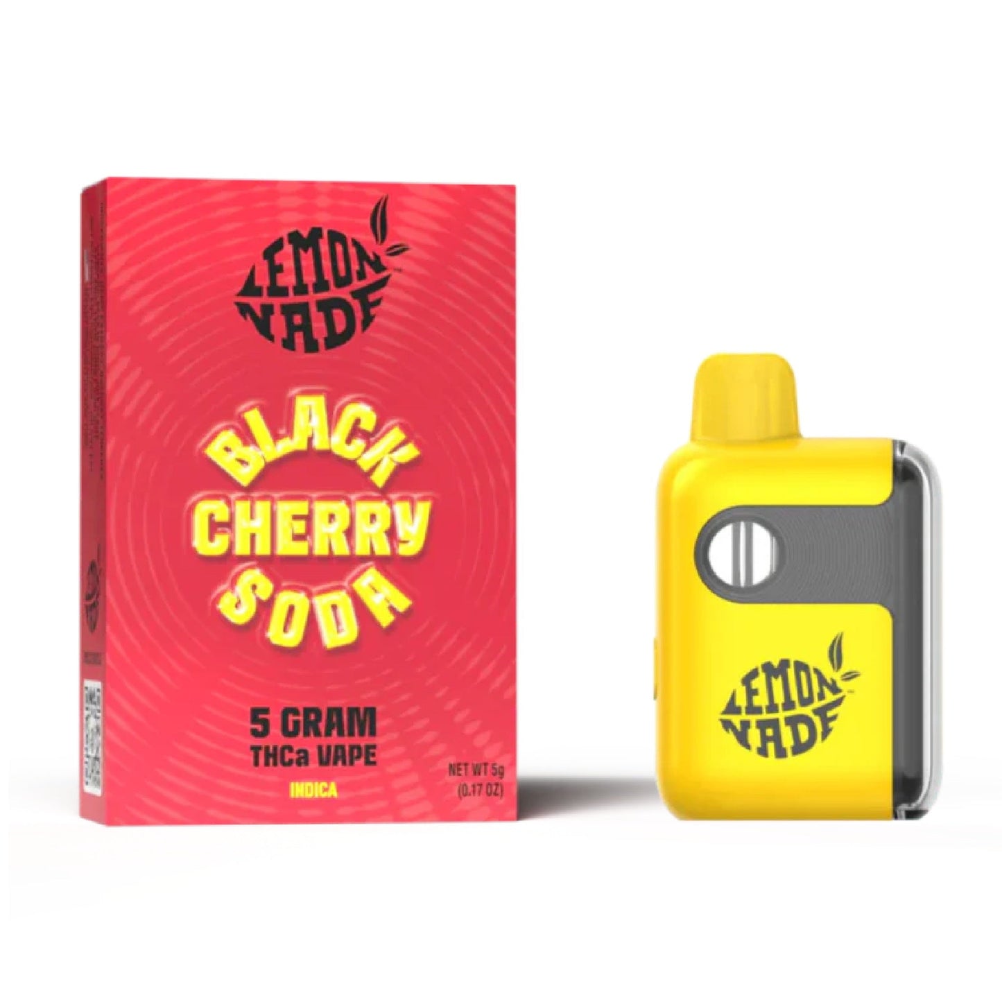 LemonNade THCa Blend Vaporizer - 5000mg Black Cherry Soda (I)