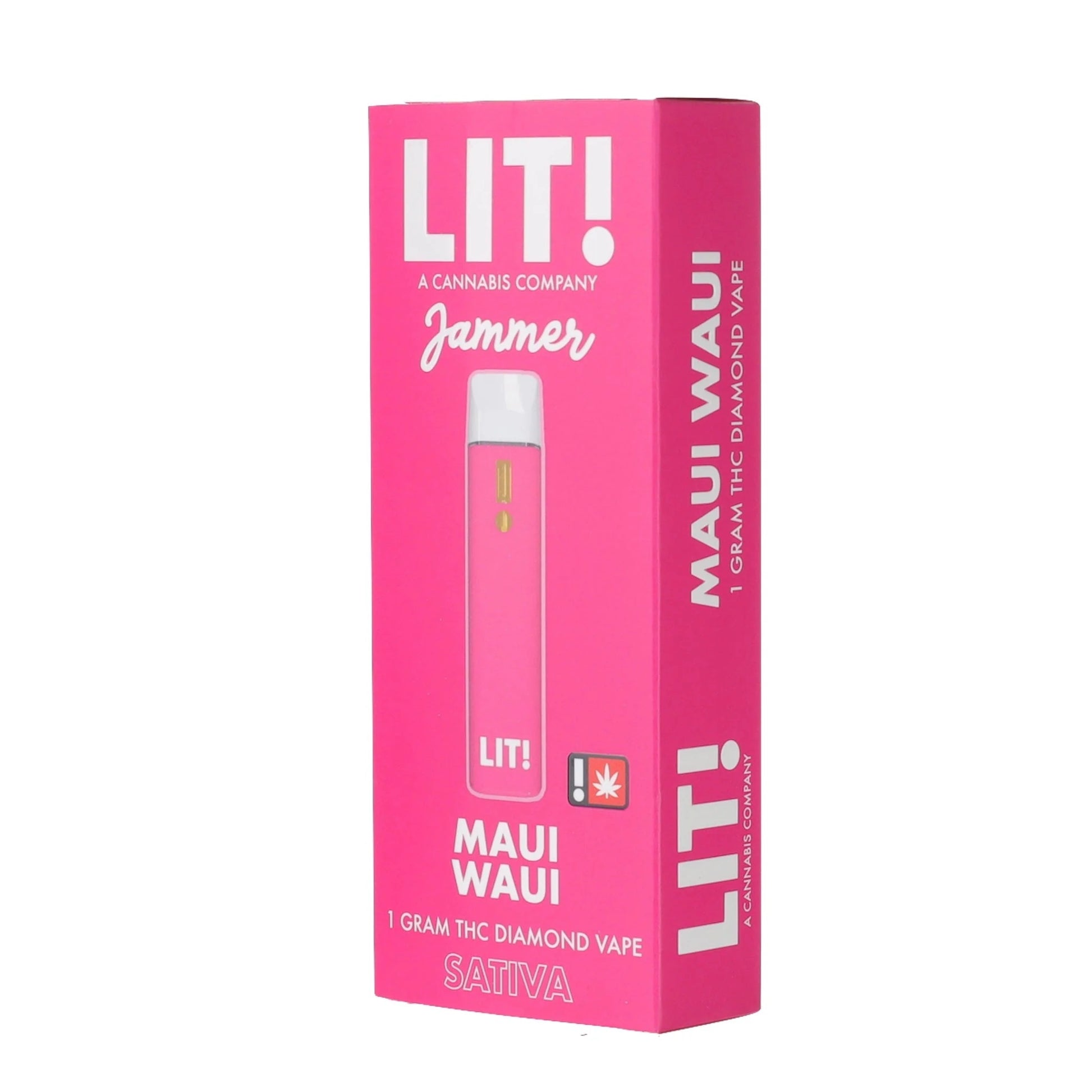 Lit! THC-A Liquid Diamonds Device - 1000mg Maui Wowie (S) / 1 Pack