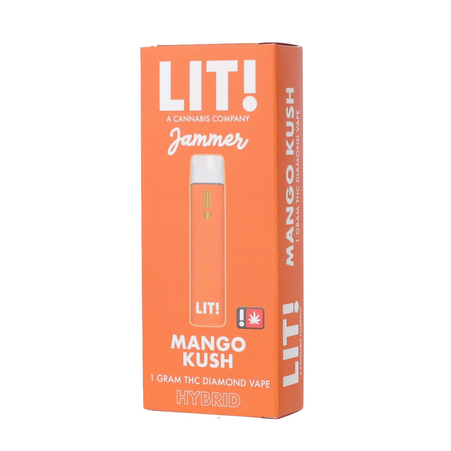 Lit! THC-A Liquid Diamonds Device - 1000mg Mango Kush (H) / 1 Pack