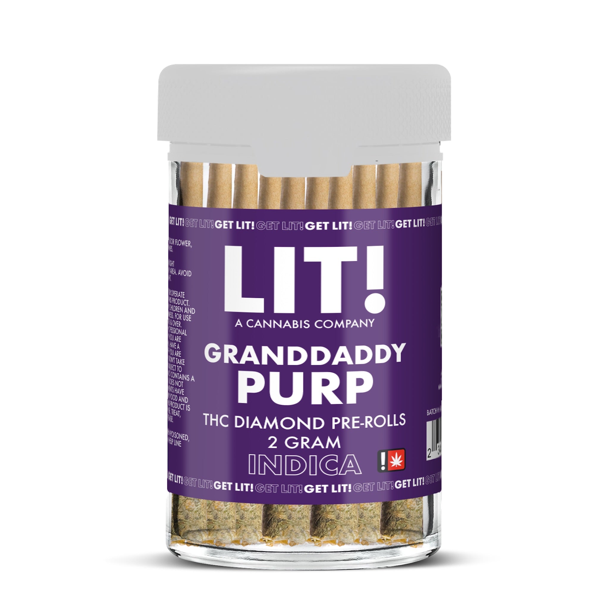 Lit! THC-A Liquid Diamonds Pre-Rolls - 10ct - Everything 420