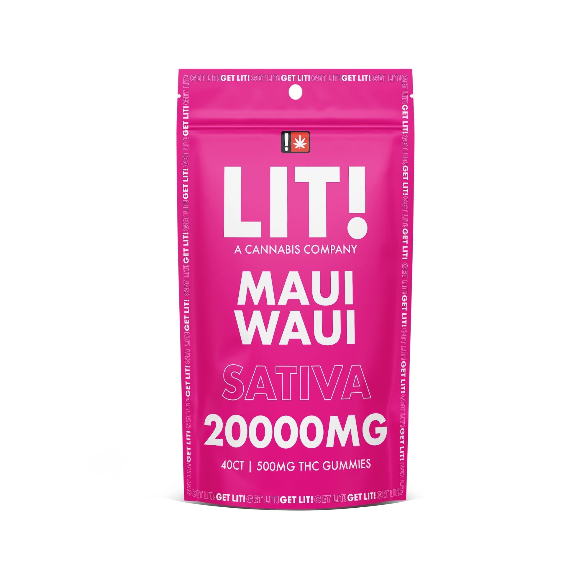 Lit! THC Gummies - 40ct Maui Waui