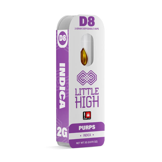 Little High Delta 8 Vaporizer - 2000mg Purps