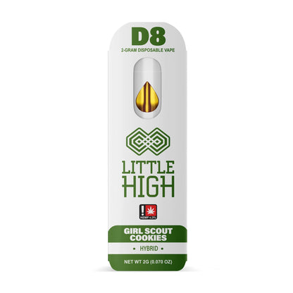 Little High Delta 8 Vaporizer - 2000mg Girl Scout Cookies