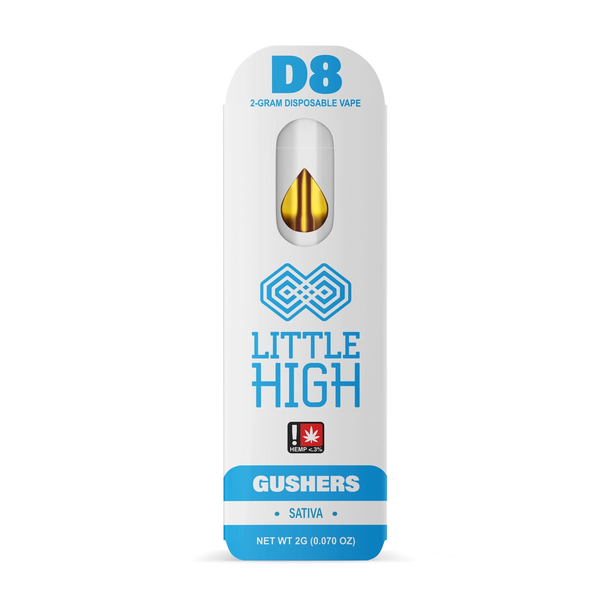 Little High Delta 8 Vaporizer - 2000mg Gushers