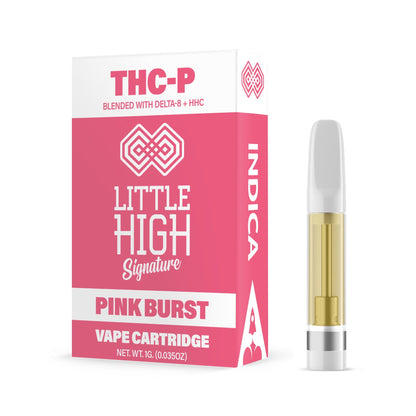 Little High THC-P Signature Cartridge - 1000mg Pink Burst (I) / Single Cart
