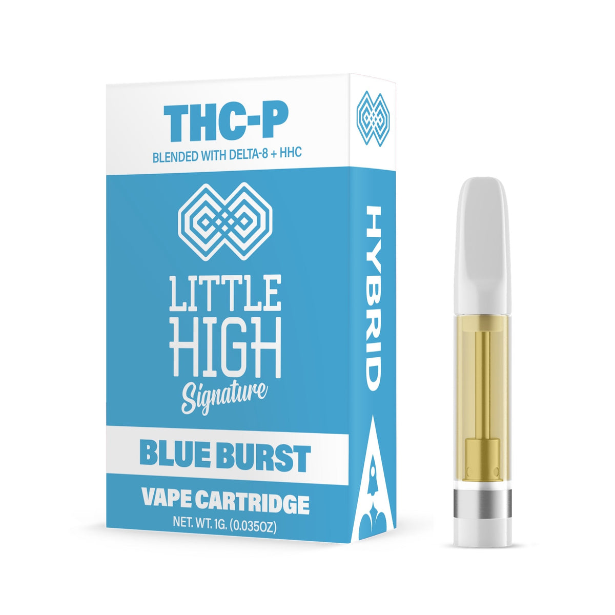 Little High THC-P Signature Unit - 1000mg Blue Burst (H) / Single Cart / 1 Pack