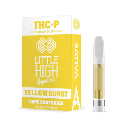 Little High THC-P Signature Unit - 1000mg Yellow Burst (S) / Single Cart / 1 Pack