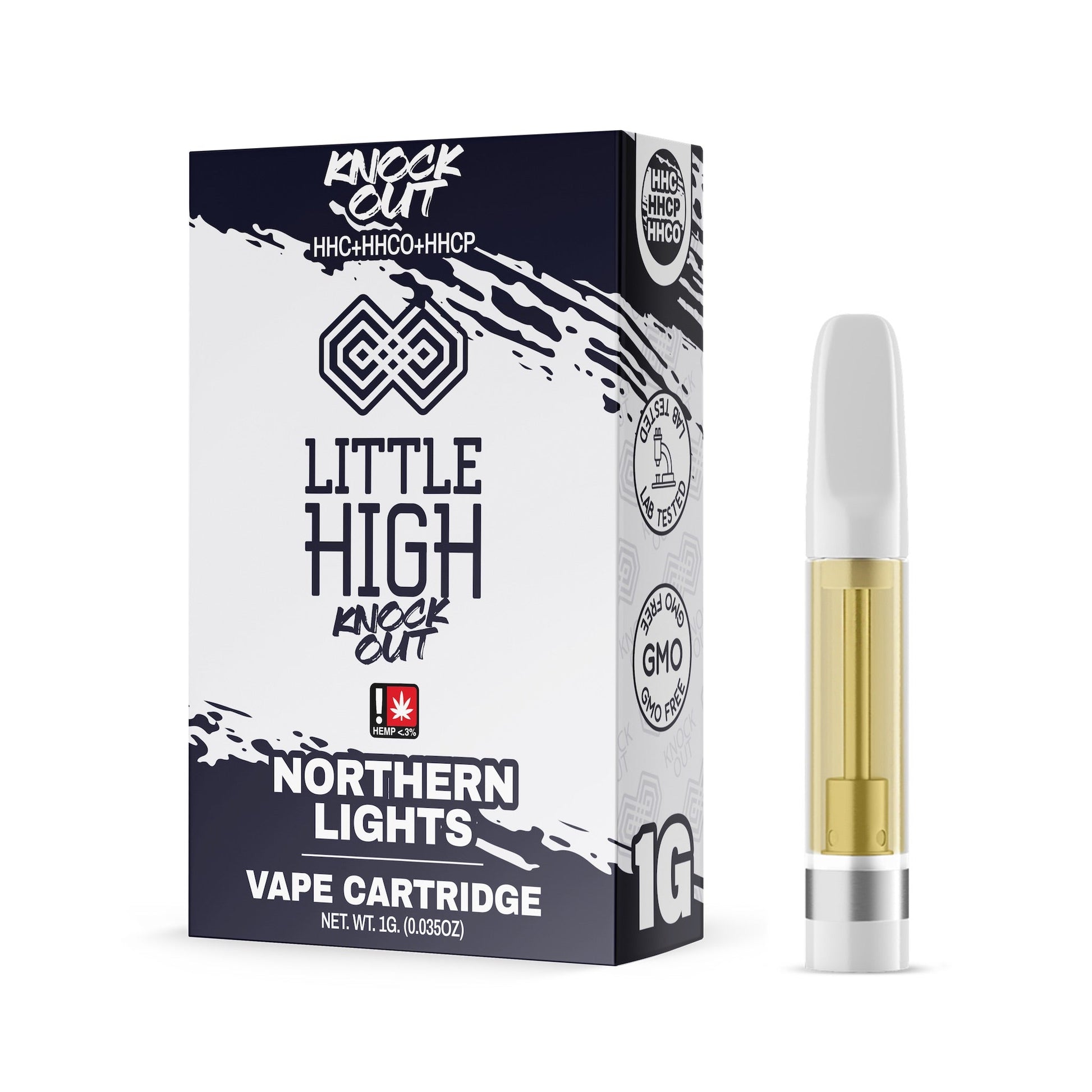 Little High TKO HHC Cartridge - 1000mg Northern Lights