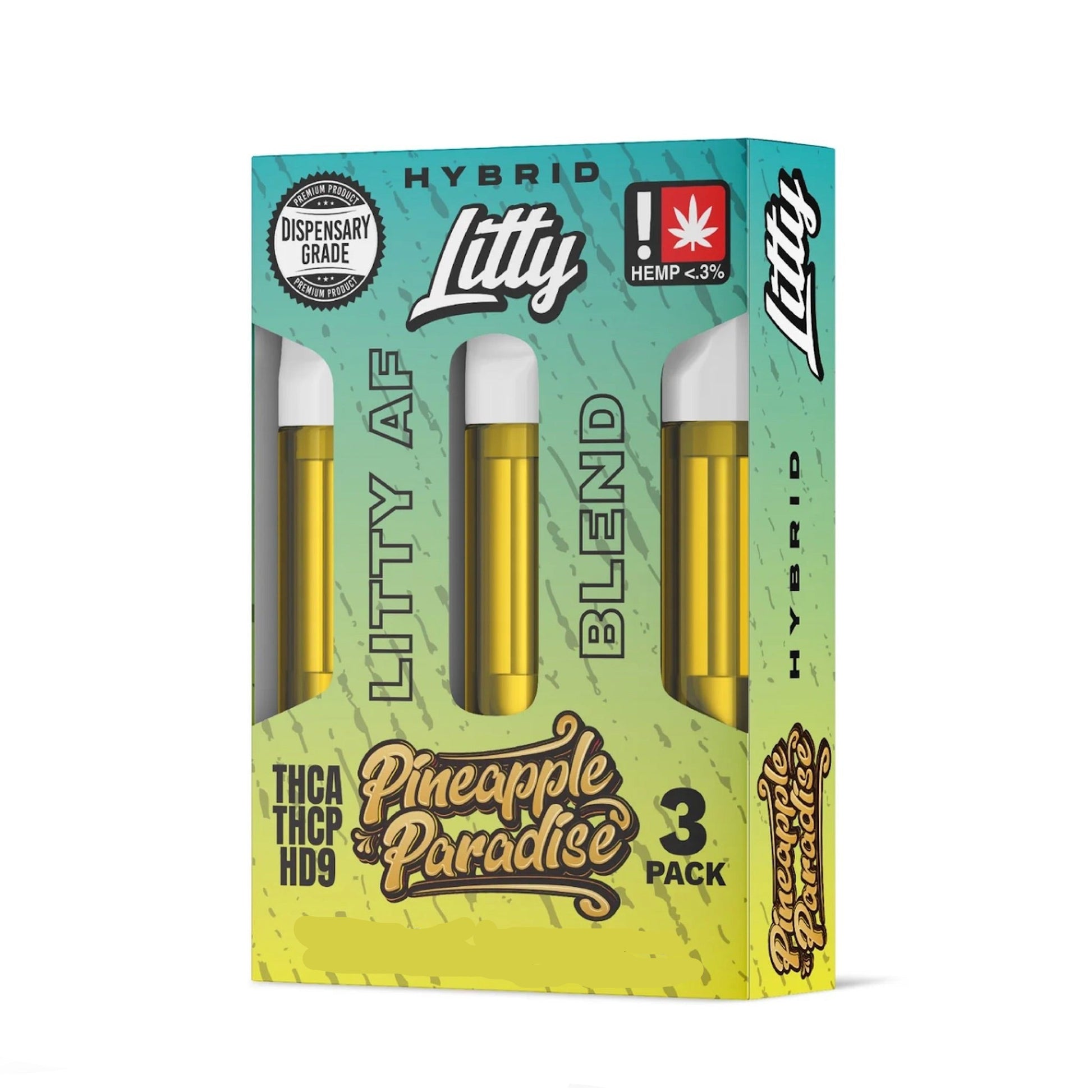 Litty AF Blend Pineapple Paradise Device - 3 Pack