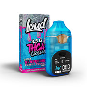 Loud THC-A Creme Device - 3500mg Grapefruit / Purple Push Pop