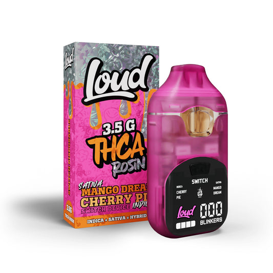 Loud THC-A Rosin Device - 3500mg Mango Dream / Cherry Pie