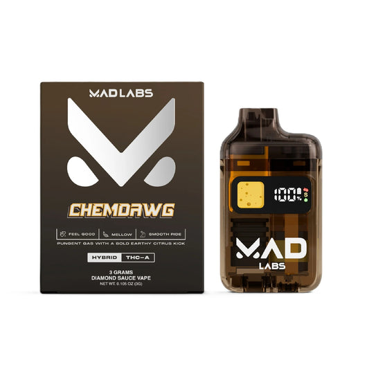 MAD Labs Diamond Sauce THC-A Device - 3000mg Chemdawg / 1 Pack