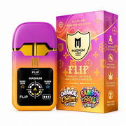 Magnum Labs Hippy Flip 3 in 1 - 4g Dual Device + 2g Hashhole + Shroom Gummy Orange Cream (S) / Rainbow Bites (H)