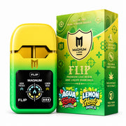 Magnum Labs Hippy Flip 3 in 1 - 4g Dual Device + 2g Hashhole + Shroom Gummy Agua Fresca (S) / Lemon Head (I)