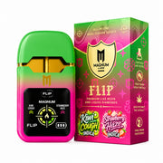 Magnum Labs Hippy Flip 3 in 1 - 4g Dual Device + 2g Hashhole + Shroom Gummy Strawberry Haze (I) / Kiwi Cough (I)