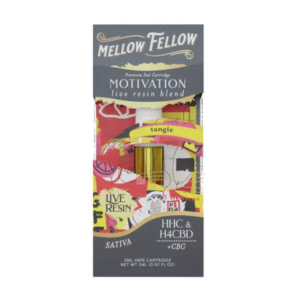 Mellow Fellow Live Resin Tangie Cartridge - 2000mg