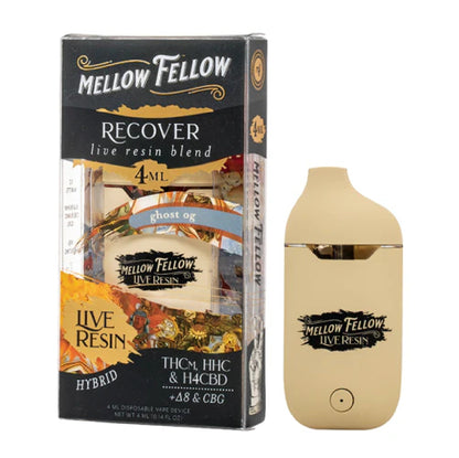 Mellow Fellow Live Resin Vaporizer - 4000mg Ghost OG (H)
