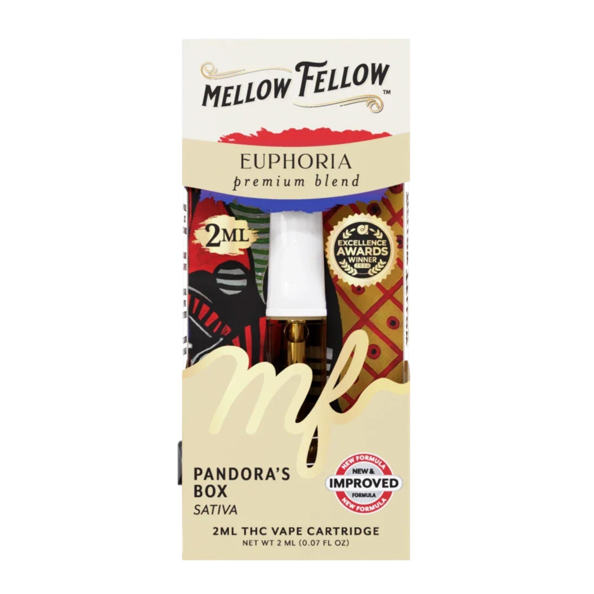 Mellow Fellow Premium Blend Pandoras Box Unit - 2000mg