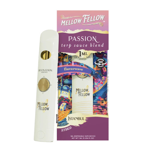 Mellow Fellow Terp Sauce Fidget Spinner Vape - 1000mg Passion / Flavorwave (H)