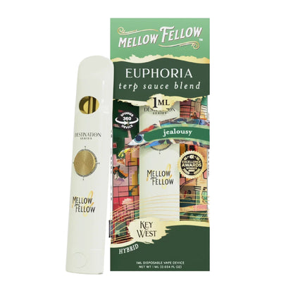Mellow Fellow Terp Sauce Fidget Spinner Vape - 1000mg Euphoria / Jealousy (S)