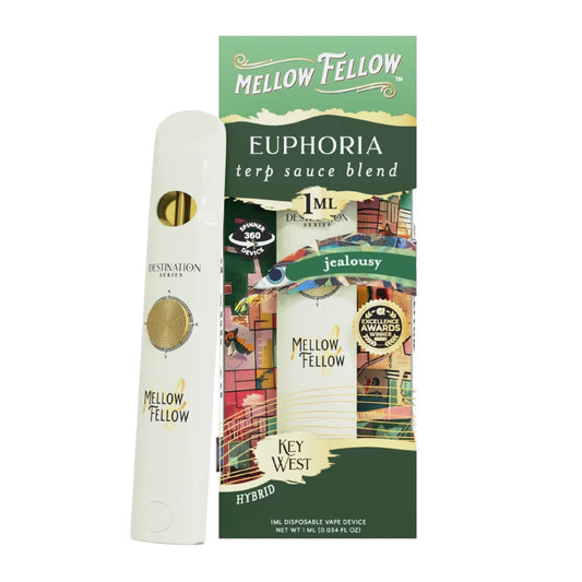 Mellow Fellow Terp Sauce Fidget Spinner Vape - 1000mg Euphoria / Jealousy (S)