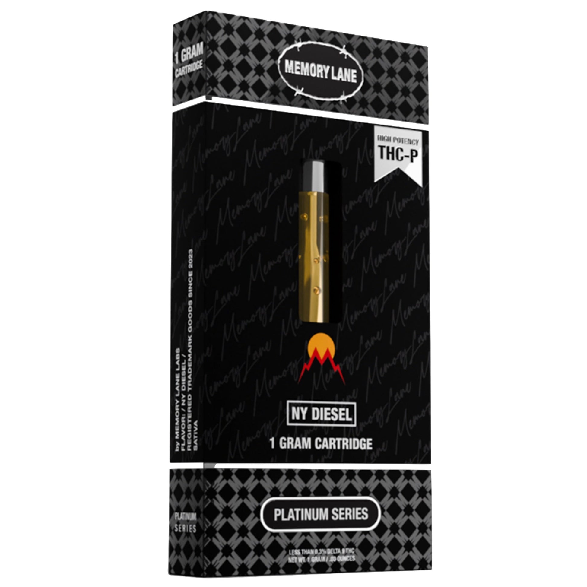 Memory Lane NY Diesel THC-P Blend Cartridge - 1000mg