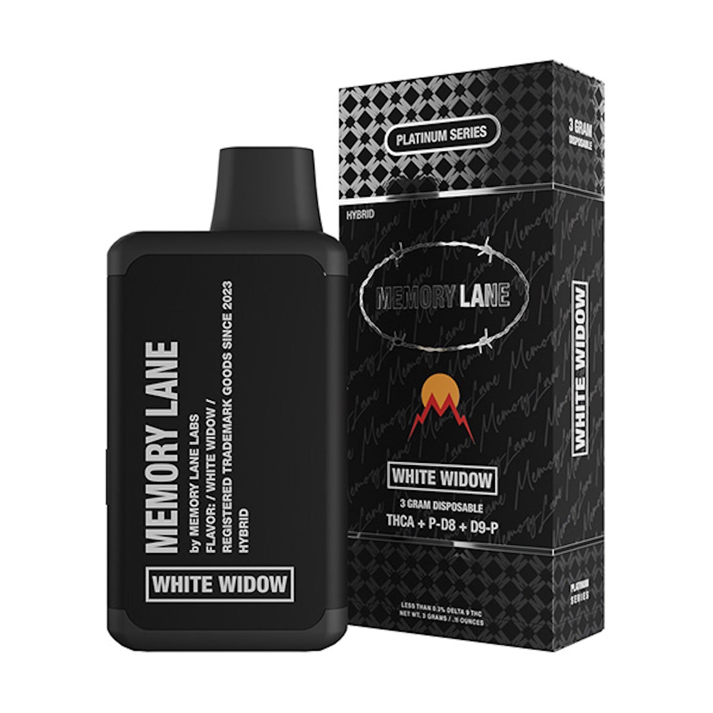 Memory Lane Platinum Blend Vaporizer - 3000mg