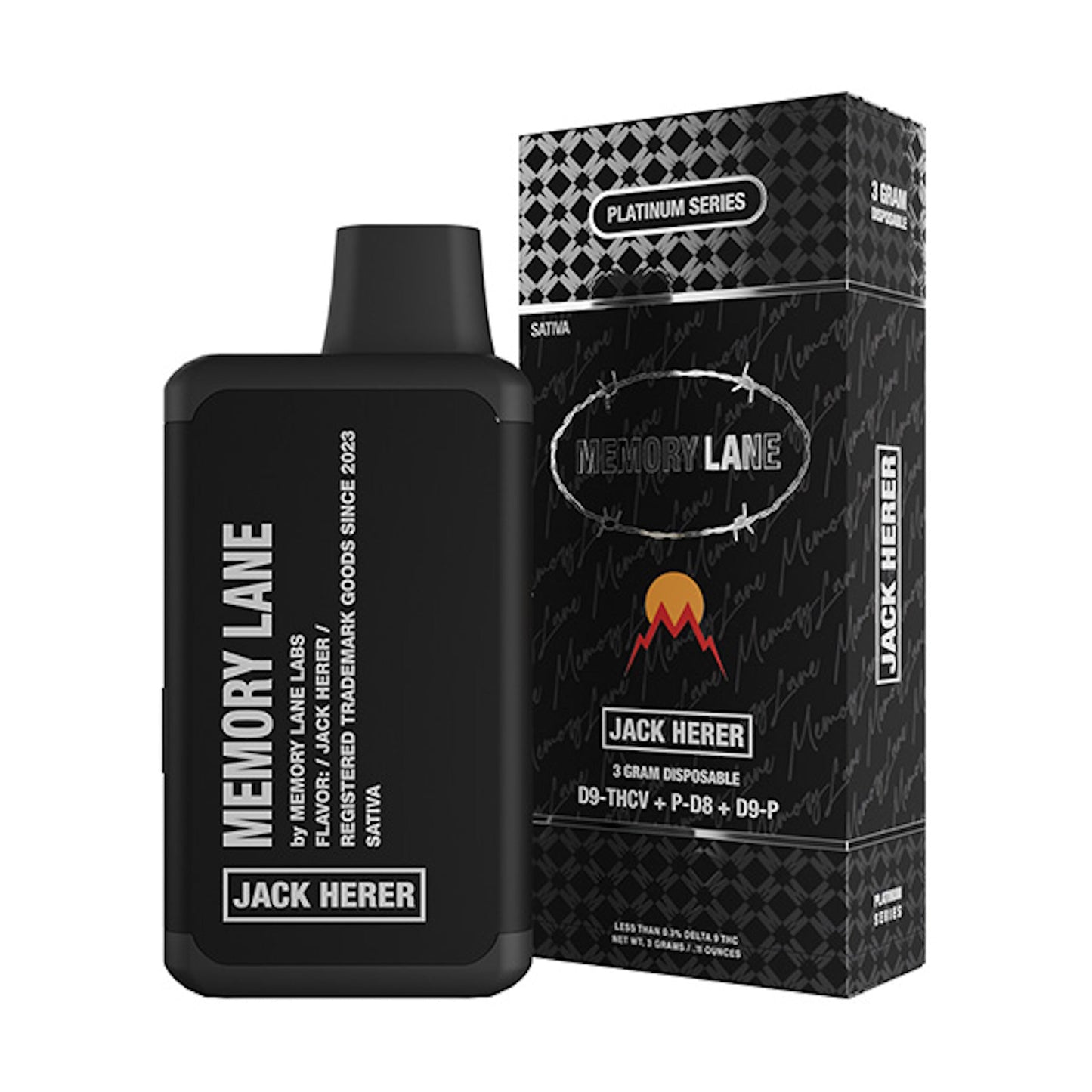 Memory Lane Platinum Blend Vaporizer - 3000mg