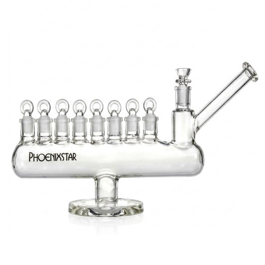Menorah Bong - 14in