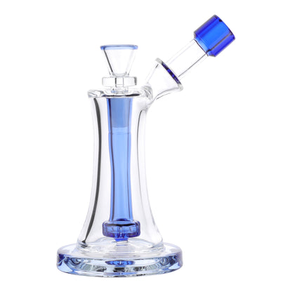 Mini Cloud Ripper Percolator Bong - 5in Blue