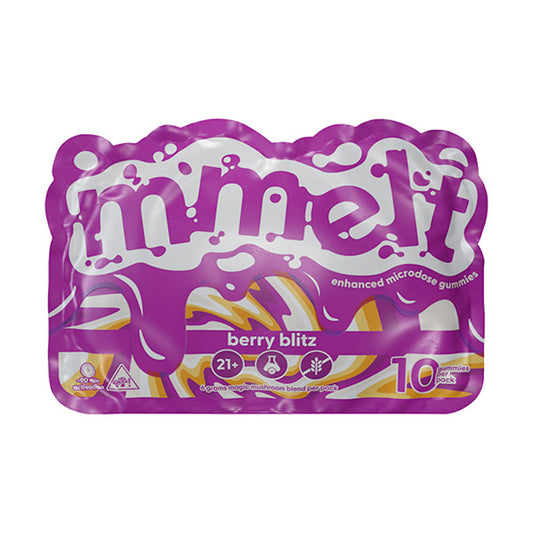 Mmelt Mushroom Berry Blitz Gummies - 6000mg