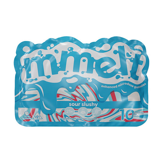 Mmelt Mushroom Sour Slushy Gummies - 6000mg