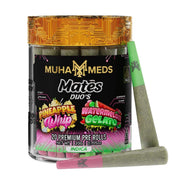 Muha Meds Duo Mates THC-A Pre-Rolls - 20g (20ct) Pineapple Whip x Watermelon Gelato (I)