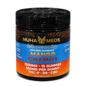 Muha Meds Hash Rosin Infused Gummies - 7500mg Mango Chamoy