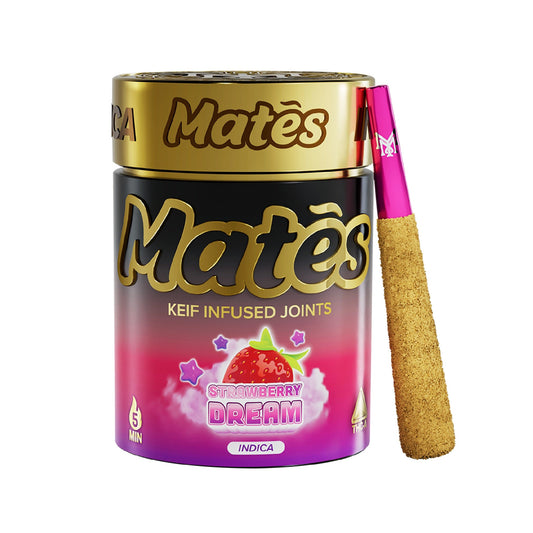 Muha Meds Mates THC-A Pre-Rolls - 3g (5ct) Strawberry Dream (I)